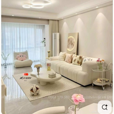 Sofa văng thẳng Bắc Âu - best sell