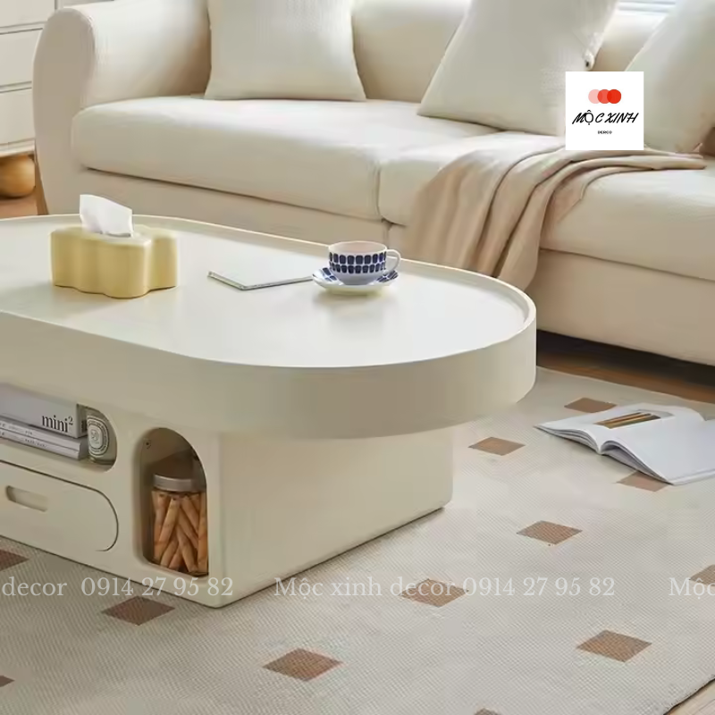 Bàn trà gỗ Mani