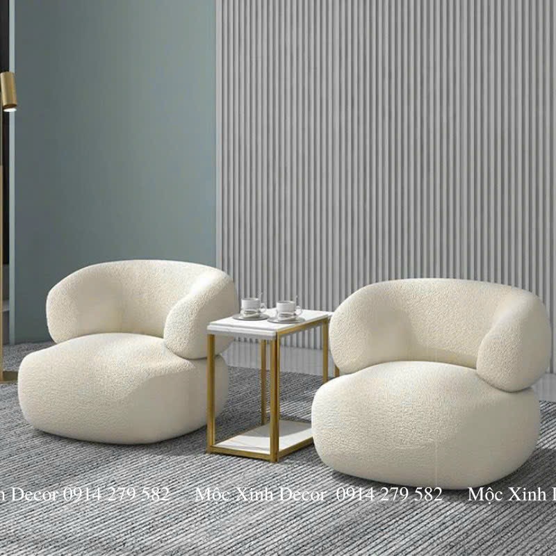 Sofa đơn decor góc phòng ngủ