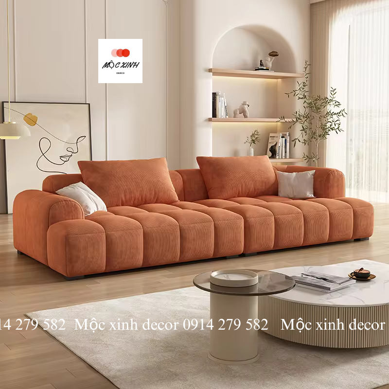 Sofa văng thẳng Bắc Âu - best sell