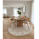 Bàn ăn tròn 4 ghế Nevar