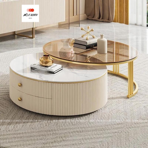 Bàn trà đôi Amber