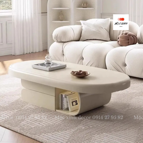 Bàn trà gỗ Mori side