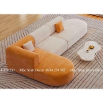 Sofa góc L 2m4*1m6 hiện đại bọc nỉ cao cấp